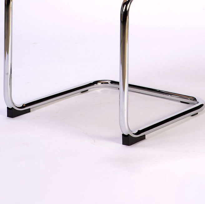 Rattan Metal Contemporary Side Chair Open Back Armless Dining Side Chair Clearhalo ' kitchen&dining_furn' 'Dining Chairs' 'Dining Tables & Seating' 'dining_chair' 'furn' 'furn_dining_chair' 'Furniture' 'furniture_dining_chair' 'Kitchen & Dining Furniture' 'kitchen' 4159505