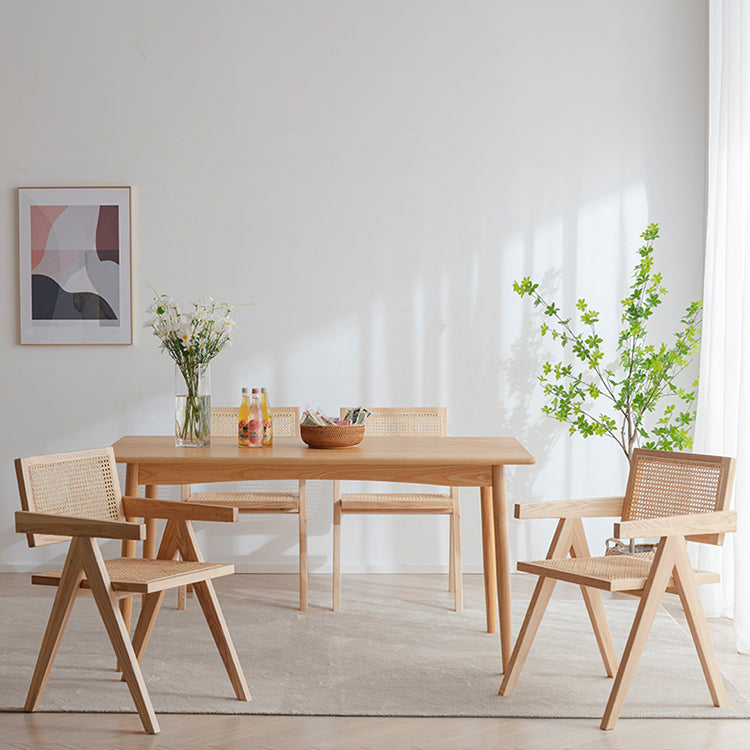 Wood Scandinavian Style Dining Chairs Open Back Dining Side Chair Single Clearhalo ' kitchen&dining_furn' 'Dining Chairs' 'Dining Tables & Seating' 'dining_chair' 'furn' 'furn_dining_chair' 'Furniture' 'furniture_dining_chair' 'Kitchen & Dining Furniture' 'kitchen' 4159519