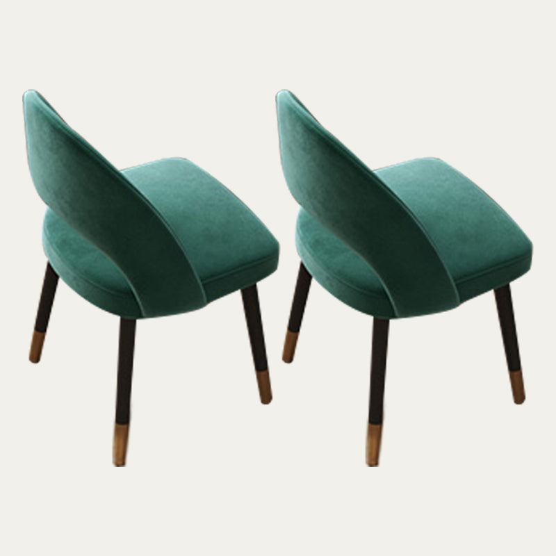 Metal Scandinavian Style Dining Chair Armless Dining Room Side Chair Fruit Green 2 Piece Set Clearhalo ' kitchen&dining_furn' 'Dining Chairs' 'Dining Tables & Seating' 'dining_chair' 'furn' 'furn_dining_chair' 'Furniture' 'furniture_dining_chair' 'Kitchen & Dining Furniture' 'kitchen' 4159524