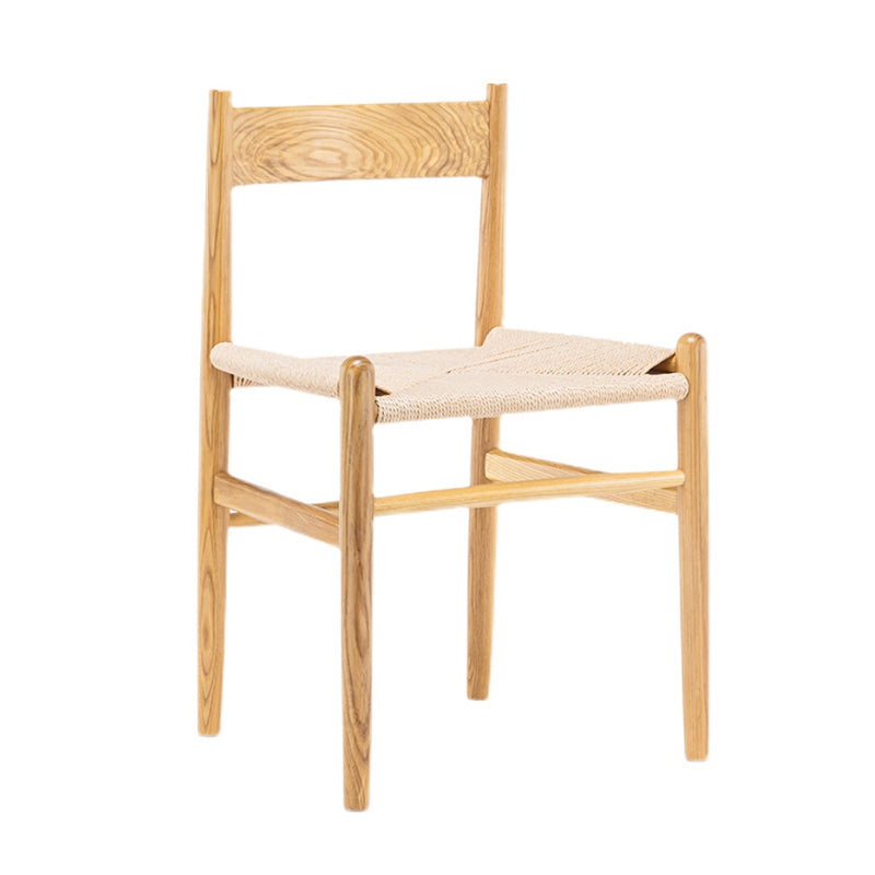 Scandinavian Style Wood Dining Chair Open Back Patio Dining Side Chair Natural 1 Piece Clearhalo ' kitchen&dining_furn' 'Dining Chairs' 'Dining Tables & Seating' 'dining_chair' 'furn' 'furn_dining_chair' 'Furniture' 'furniture_dining_chair' 'Kitchen & Dining Furniture' 'kitchen' 4159534