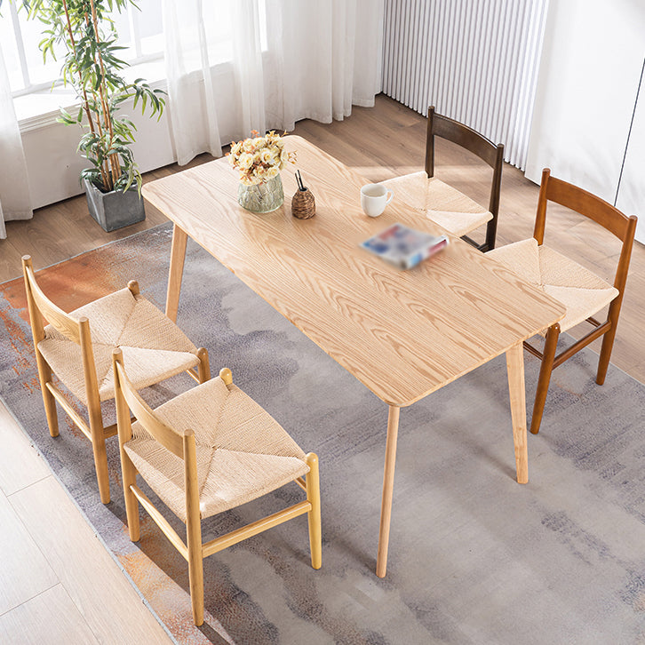 Scandinavian Style Wood Dining Chair Open Back Patio Dining Side Chair Clearhalo ' kitchen&dining_furn' 'Dining Chairs' 'Dining Tables & Seating' 'dining_chair' 'furn' 'furn_dining_chair' 'Furniture' 'furniture_dining_chair' 'Kitchen & Dining Furniture' 'kitchen' 4159545