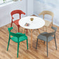 Plastic Scandinavian Dining Arm Chairs Open Back Indoor Dining Armchairs Clearhalo ' kitchen&dining_furn' 'Dining Chairs' 'Dining Tables & Seating' 'dining_chair' 'furn' 'furn_dining_chair' 'Furniture' 'furniture_dining_chair' 'Kitchen & Dining Furniture' 'kitchen' 4159607