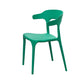 Plastic Scandinavian Dining Arm Chairs Open Back Indoor Dining Armchairs Clearhalo ' kitchen&dining_furn' 'Dining Chairs' 'Dining Tables & Seating' 'dining_chair' 'furn' 'furn_dining_chair' 'Furniture' 'furniture_dining_chair' 'Kitchen & Dining Furniture' 'kitchen' 4159614