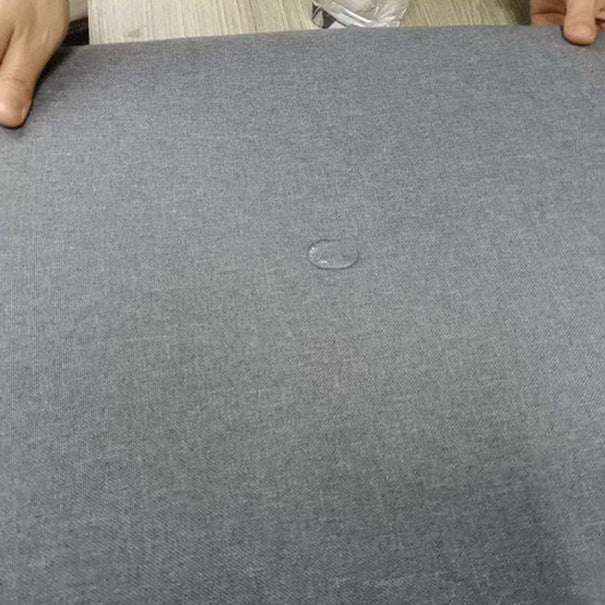 Modern Upholstered Manicure Store Side Chair Solid Back Gray Dining Chair Clearhalo ' kitchen&dining_furn' 'Dining Chairs' 'Dining Tables & Seating' 'dining_chair' 'furn' 'furn_dining_chair' 'Furniture' 'furniture_dining_chair' 'Kitchen & Dining Furniture' 'kitchen' 4159627