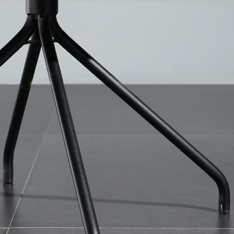 Contemporary Style Dining Chair Arm Metal Side Parsons Chair for Kitchen Clearhalo ' kitchen&dining_furn' 'Dining Chairs' 'Dining Tables & Seating' 'dining_chair' 'furn' 'furn_dining_chair' 'Furniture' 'furniture_dining_chair' 'Kitchen & Dining Furniture' 'kitchen' 4159649