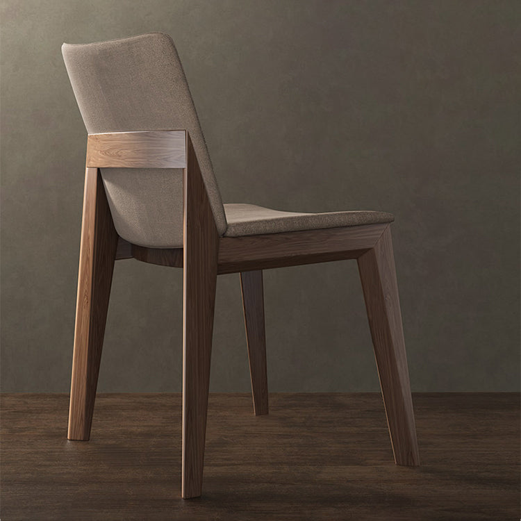 Contemporary Restaurant Upholstered Side Chair Solid Back Dining Chair Clearhalo ' kitchen&dining_furn' 'Dining Chairs' 'Dining Tables & Seating' 'dining_chair' 'furn' 'furn_dining_chair' 'Furniture' 'furniture_dining_chair' 'Kitchen & Dining Furniture' 'kitchen' 4159659