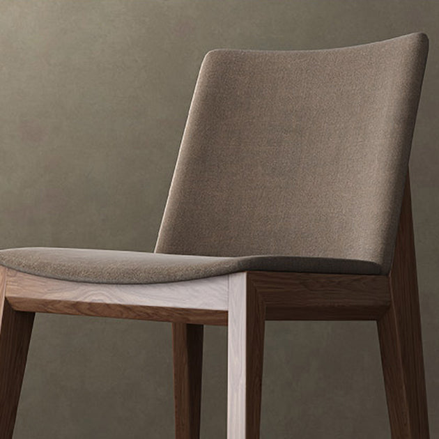 Contemporary Restaurant Upholstered Side Chair Solid Back Dining Chair Clearhalo ' kitchen&dining_furn' 'Dining Chairs' 'Dining Tables & Seating' 'dining_chair' 'furn' 'furn_dining_chair' 'Furniture' 'furniture_dining_chair' 'Kitchen & Dining Furniture' 'kitchen' 4159664