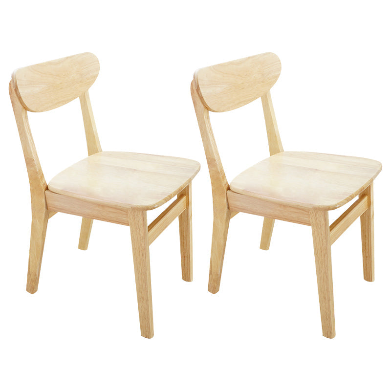 Scandinavian Upholstered Dining Side Chair Open Back Dining Chair Wood 2 Piece Set Clearhalo ' kitchen&dining_furn' 'Dining Chairs' 'Dining Tables & Seating' 'dining_chair' 'furn' 'furn_dining_chair' 'Furniture' 'furniture_dining_chair' 'Kitchen & Dining Furniture' 'kitchen' 4159699