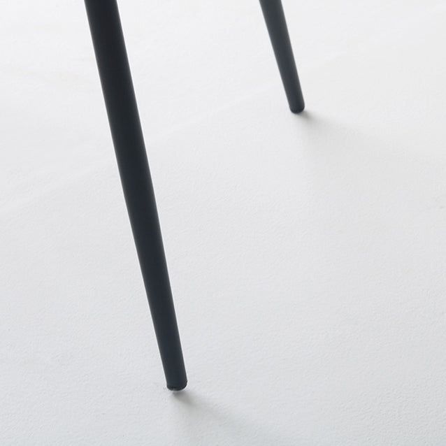 Contemporary Style Kitchen Dining Chair Metal Dining Wingback Armless Side Chairs Clearhalo ' kitchen&dining_furn' 'Dining Chairs' 'Dining Tables & Seating' 'dining_chair' 'furn' 'furn_dining_chair' 'Furniture' 'furniture_dining_chair' 'Kitchen & Dining Furniture' 'kitchen' 4159808