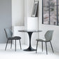 Contemporary Style Kitchen Dining Chair Metal Dining Wingback Armless Side Chairs Clearhalo ' kitchen&dining_furn' 'Dining Chairs' 'Dining Tables & Seating' 'dining_chair' 'furn' 'furn_dining_chair' 'Furniture' 'furniture_dining_chair' 'Kitchen & Dining Furniture' 'kitchen' 4159809
