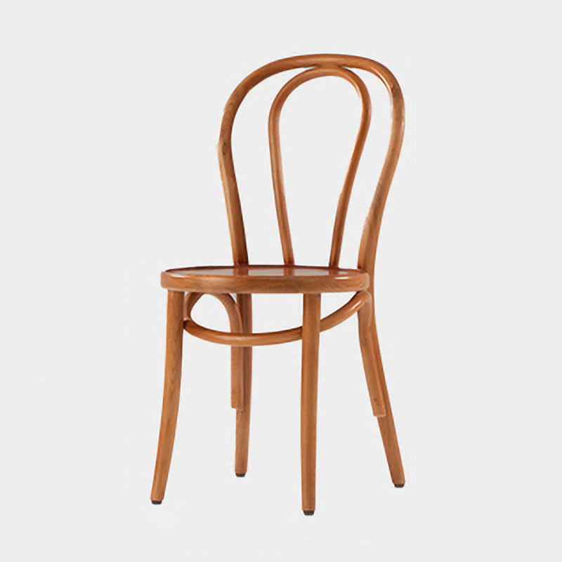 Country Style Wood Dining Chair Open Back Dining Side Chair for Home Use Brown 1 Piece Clearhalo ' kitchen&dining_furn' 'Dining Chairs' 'Dining Tables & Seating' 'dining_chair' 'furn' 'furn_dining_chair' 'Furniture' 'furniture_dining_chair' 'Kitchen & Dining Furniture' 'kitchen' 4159873