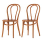 Country Style Wood Dining Chair Open Back Dining Side Chair for Home Use Brown 2 Piece Set Clearhalo ' kitchen&dining_furn' 'Dining Chairs' 'Dining Tables & Seating' 'dining_chair' 'furn' 'furn_dining_chair' 'Furniture' 'furniture_dining_chair' 'Kitchen & Dining Furniture' 'kitchen' 4159875