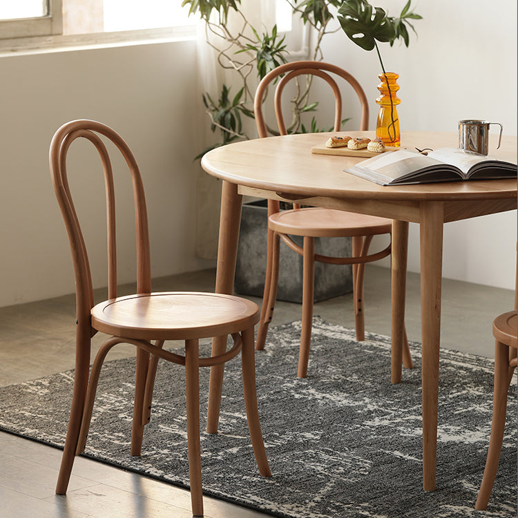 Country Style Wood Dining Chair Open Back Dining Side Chair for Home Use Clearhalo ' kitchen&dining_furn' 'Dining Chairs' 'Dining Tables & Seating' 'dining_chair' 'furn' 'furn_dining_chair' 'Furniture' 'furniture_dining_chair' 'Kitchen & Dining Furniture' 'kitchen' 4159885