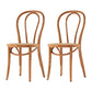 Country Style Wood Dining Chair Open Back Dining Side Chair for Home Use Apricot-Brown 2 Piece Set Clearhalo ' kitchen&dining_furn' 'Dining Chairs' 'Dining Tables & Seating' 'dining_chair' 'furn' 'furn_dining_chair' 'Furniture' 'furniture_dining_chair' 'Kitchen & Dining Furniture' 'kitchen' 4159886