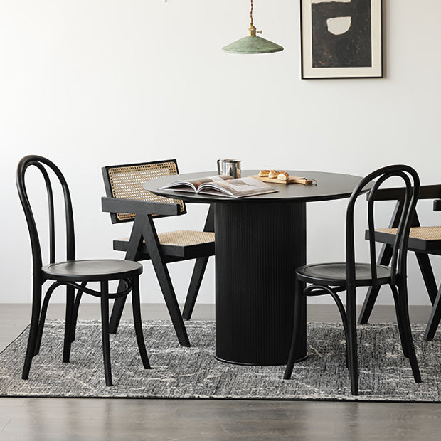 Country Style Wood Dining Chair Open Back Dining Side Chair for Home Use Clearhalo ' kitchen&dining_furn' 'Dining Chairs' 'Dining Tables & Seating' 'dining_chair' 'furn' 'furn_dining_chair' 'Furniture' 'furniture_dining_chair' 'Kitchen & Dining Furniture' 'kitchen' 4159889