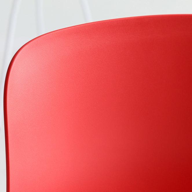 Industrial Plastic Meeting Room Arm Chair Matte Finish Solid Back Dining Chair Clearhalo ' kitchen&dining_furn' 'Dining Chairs' 'Dining Tables & Seating' 'dining_chair' 'furn' 'furn_dining_chair' 'Furniture' 'furniture_dining_chair' 'Kitchen & Dining Furniture' 'kitchen' 4159909