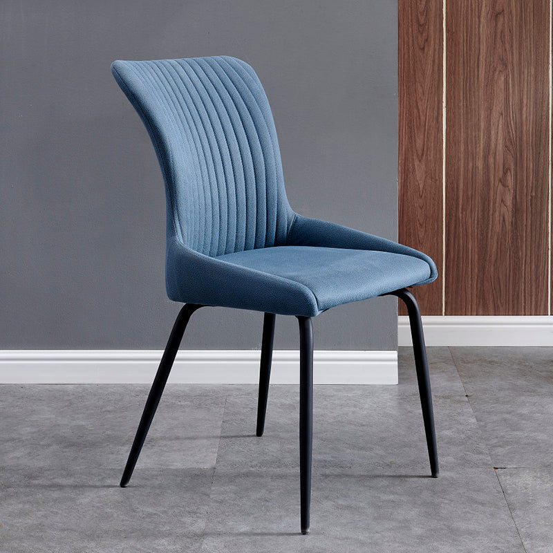 Industrial Style Metal Chairs Set Solid Back Arm Kitchen Dining Chairs Blue 1 Piece Clearhalo ' kitchen&dining_furn' 'Dining Chairs' 'Dining Tables & Seating' 'dining_chair' 'furn' 'furn_dining_chair' 'Furniture' 'furniture_dining_chair' 'Kitchen & Dining Furniture' 'kitchen' 4159991