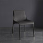 Contemporary Metal Dining Armless Chair Leather Dining Side Chair for Home Use Dark Gray 1 Piece Clearhalo ' kitchen&dining_furn' 'Dining Chairs' 'Dining Tables & Seating' 'dining_chair' 'furn' 'furn_dining_chair' 'Furniture' 'furniture_dining_chair' 'Kitchen & Dining Furniture' 'kitchen' 4160057