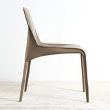 Contemporary Metal Dining Armless Chair Leather Dining Side Chair for Home Use Clearhalo ' kitchen&dining_furn' 'Dining Chairs' 'Dining Tables & Seating' 'dining_chair' 'furn' 'furn_dining_chair' 'Furniture' 'furniture_dining_chair' 'Kitchen & Dining Furniture' 'kitchen' 4160058