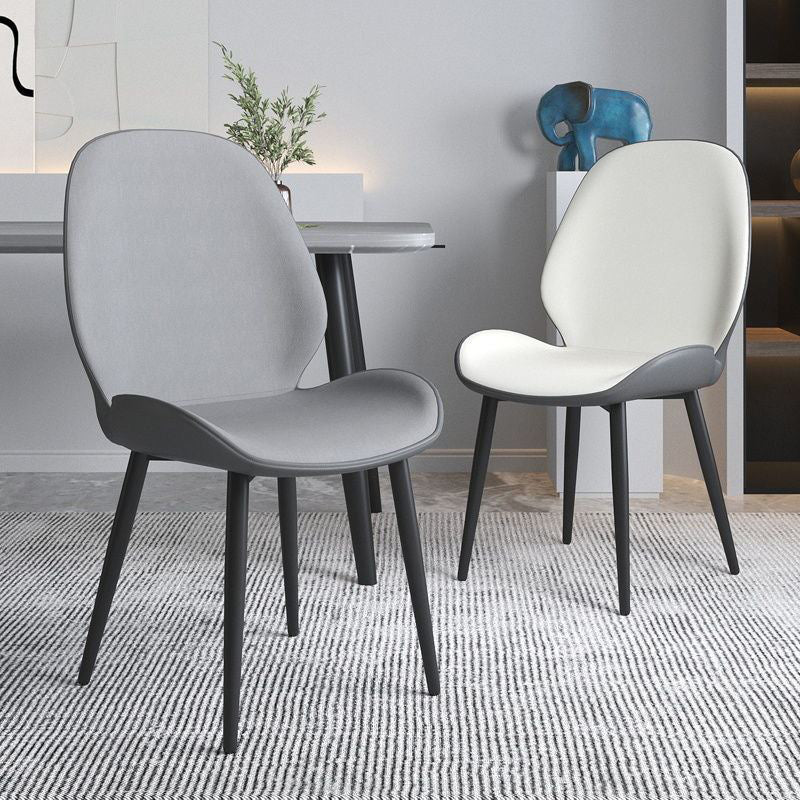 Modern Upholstered Restaurant Side Chair Matte Finish Wingback Dining Chair Clearhalo ' kitchen&dining_furn' 'Dining Chairs' 'Dining Tables & Seating' 'dining_chair' 'furn' 'furn_dining_chair' 'Furniture' 'furniture_dining_chair' 'Kitchen & Dining Furniture' 'kitchen' 4160071