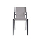 Designer Style Leather Balcony Side Chair Solid Back Dining Chair with Black Legs Clearhalo ' kitchen&dining_furn' 'Dining Chairs' 'Dining Tables & Seating' 'dining_chair' 'furn' 'furn_dining_chair' 'Furniture' 'furniture_dining_chair' 'Kitchen & Dining Furniture' 'kitchen' 4160124