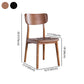 Contemporary Wood Dining Room Chair Armless Open Back Dining Side Chair for Home Use Clearhalo ' kitchen&dining_furn' 'Dining Chairs' 'Dining Tables & Seating' 'dining_chair' 'furn' 'furn_dining_chair' 'Furniture' 'furniture_dining_chair' 'Kitchen & Dining Furniture' 'kitchen' 4160254