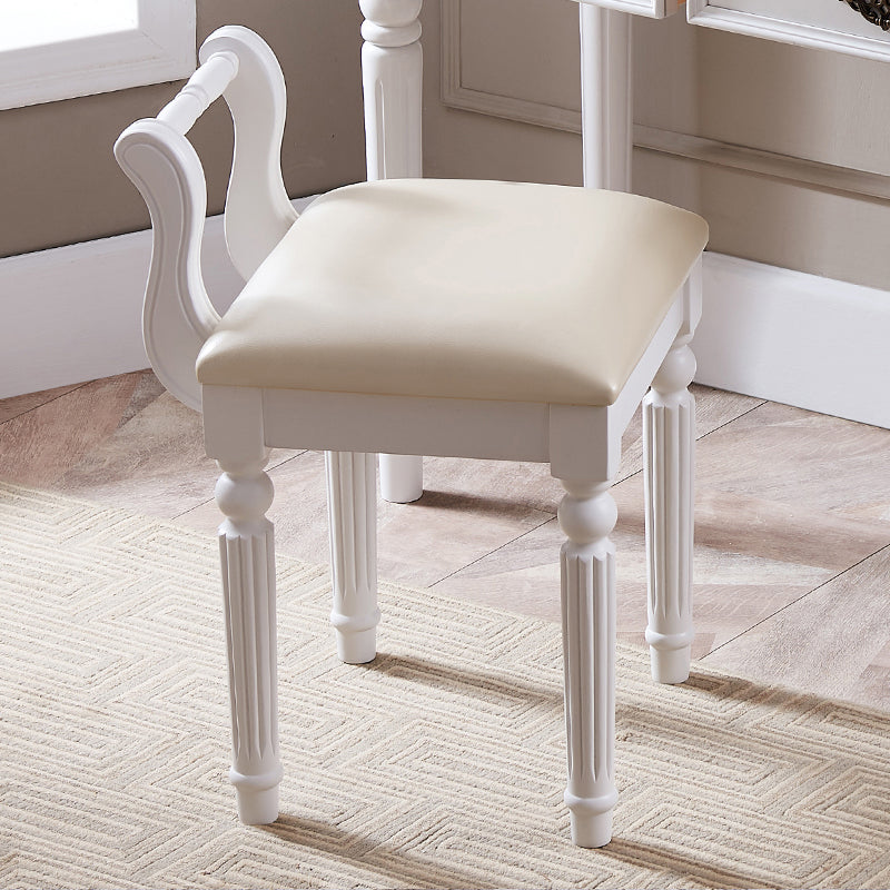 Contemporary Wood Dining Room Chair Armless Open Back Dining Chair for Home Use Clearhalo ' kitchen&dining_furn' 'Dining Chairs' 'Dining Tables & Seating' 'dining_chair' 'furn' 'furn_dining_chair' 'Furniture' 'furniture_dining_chair' 'Kitchen & Dining Furniture' 'kitchen' 4160255