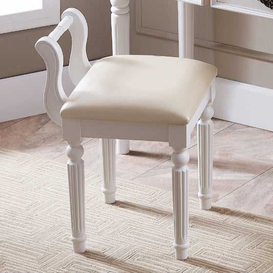 Contemporary Wood Dining Room Chair Armless Open Back Dining Chair for Home Use Clearhalo ' kitchen&dining_furn' 'Dining Chairs' 'Dining Tables & Seating' 'dining_chair' 'furn' 'furn_dining_chair' 'Furniture' 'furniture_dining_chair' 'Kitchen & Dining Furniture' 'kitchen' 4160255