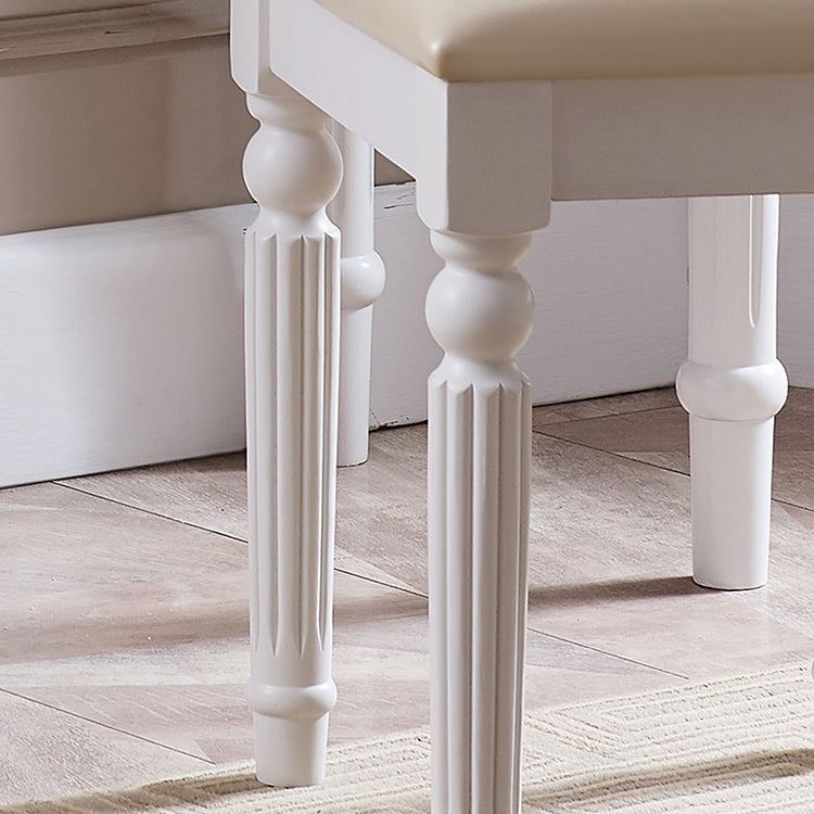 Contemporary Wood Dining Room Chair Armless Open Back Dining Chair for Home Use Clearhalo ' kitchen&dining_furn' 'Dining Chairs' 'Dining Tables & Seating' 'dining_chair' 'furn' 'furn_dining_chair' 'Furniture' 'furniture_dining_chair' 'Kitchen & Dining Furniture' 'kitchen' 4160264