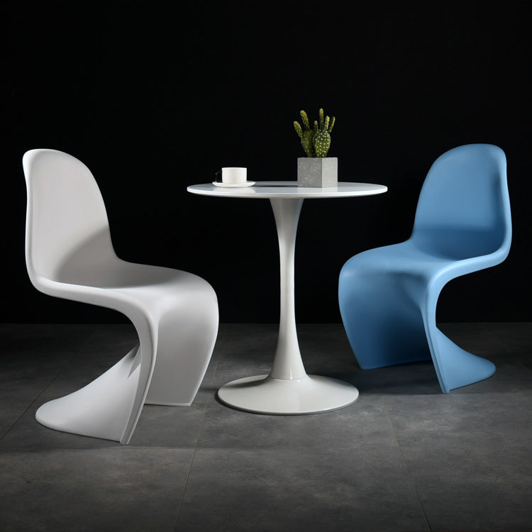 Modern Style Dining Chair Plastic Dining Armless Side Chairs for Kitchen Clearhalo ' kitchen&dining_furn' 'Dining Chairs' 'Dining Tables & Seating' 'dining_chair' 'Furniture' 'furniture_dining_chair' 'Kitchen & Dining Furniture' 'kitchen' 4160335