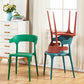 Modern Style Plastic Dining Chair Stackable Dining Armless Side Chairs for Kitchen Clearhalo ' kitchen&dining_furn' 'Dining Chairs' 'Dining Tables & Seating' 'dining_chair' 'furn' 'furn_dining_chair' 'Furniture' 'furniture_dining_chair' 'Kitchen & Dining Furniture' 'kitchen' 4160352