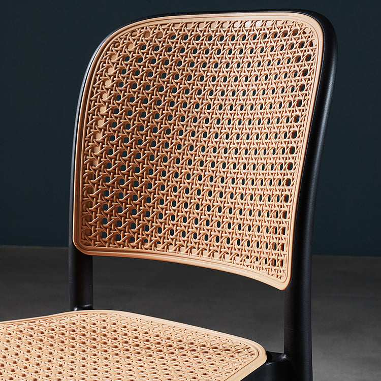 Modern Style Dining Chair Plastic Dining Armless Side Chair for Kitchen Clearhalo ' kitchen&dining_furn' 'Dining Chairs' 'Dining Tables & Seating' 'dining_chair' 'furn' 'furn_dining_chair' 'Furniture' 'furniture_dining_chair' 'Kitchen & Dining Furniture' 'kitchen' 4160414