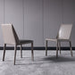 Contemporary Solid Back Dining Side Chairs Leather Dining Chairs for Kitchen (Set of 2) Clearhalo ' kitchen&dining_furn' 'Dining Chairs' 'Dining Tables & Seating' 'dining_chair' 'furn' 'furn_dining_chair' 'Furniture' 'furniture_dining_chair' 'Kitchen & Dining Furniture' 'kitchen' 4160506
