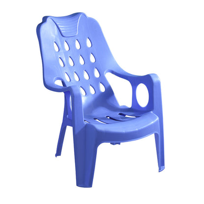 Modern Style Plastic Dining Arm Chairs Slat Back Stacking Side Chairs for Home Blue 1 Piece Clearhalo ' kitchen&dining_furn' 'Dining Chairs' 'Dining Tables & Seating' 'dining_chair' 'furn' 'furn_dining_chair' 'Furniture' 'furniture_dining_chair' 'Kitchen & Dining Furniture' 'kitchen' 4162700