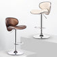 Lift and Rotate Height Stool Modern Indoor Leather Bar Stool Clearhalo 'Bar Furniture' 'Bar Stools' 'bar_stools' 'furniture_bar_stools' 'Kitchen & Dining Furniture' 'kitchen&dining_furn' 'kitchen' 'kitchen_furn' Furniture' 4182113