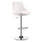 Indoor Rotating Lifting Barstool Nordic Leather Cushion Bar Stool White 1 Piece Clearhalo 'Bar Furniture' 'Bar Stools' 'bar_stools' 'furniture_bar_stools' 'Kitchen & Dining Furniture' 'kitchen&dining_furn' 'kitchen' 'kitchen_furn' Furniture' 4182141
