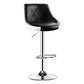 Indoor Rotating Lifting Barstool Nordic Leather Cushion Bar Stool Black-White 1 Piece Clearhalo 'Bar Furniture' 'Bar Stools' 'bar_stools' 'furniture_bar_stools' 'Kitchen & Dining Furniture' 'kitchen&dining_furn' 'kitchen' 'kitchen_furn' Furniture' 4182159