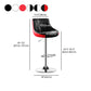 Indoor Rotating Lifting Barstool Nordic Leather Cushion Bar Stool Clearhalo 'Bar Furniture' 'Bar Stools' 'bar_stools' 'furniture_bar_stools' 'Kitchen & Dining Furniture' 'kitchen&dining_furn' 'kitchen' 'kitchen_furn' Furniture' 4182162