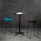 Black Iron Backless Quilted Barstool Industrial Indoor Tall Stool with Leather Seat Clearhalo 'Bar Furniture' 'Bar Stools' 'bar_stools' 'furniture_bar_stools' 'Kitchen & Dining Furniture' 'kitchen&dining_furn' 'kitchen' 'kitchen_furn' Furniture' 4182179