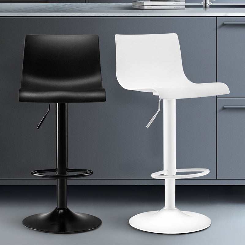 Modern Plastic Seats Barstool Rotating Lifting Metal Bar Stool for Indoor Clearhalo 'Bar Furniture' 'Bar Stools' 'bar_stools' 'furniture_bar_stools' 'Kitchen & Dining Furniture' 'kitchen&dining_furn' 'kitchen' 'kitchen_furn' Furniture' 4182197