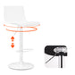 Modern Plastic Seats Barstool Rotating Lifting Metal Bar Stool for Indoor Clearhalo 'Bar Furniture' 'Bar Stools' 'bar_stools' 'furniture_bar_stools' 'Kitchen & Dining Furniture' 'kitchen&dining_furn' 'kitchen' 'kitchen_furn' Furniture' 4182204