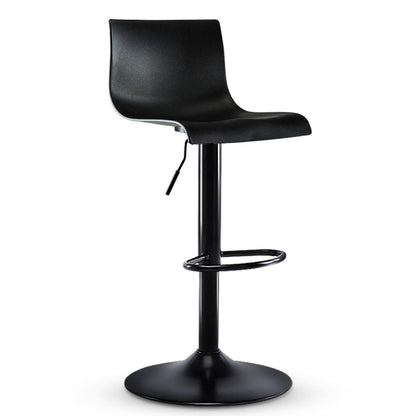 Modern Plastic Seats Barstool Rotating Lifting Metal Bar Stool for Indoor Black 1 Piece Clearhalo 'Bar Furniture' 'Bar Stools' 'bar_stools' 'furniture_bar_stools' 'Kitchen & Dining Furniture' 'kitchen&dining_furn' 'kitchen' 'kitchen_furn' Furniture' 4182205