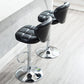 Nordic Style Leather Upholstered Barstool Adjustable Height Swivel Bar Stool Clearhalo 'Bar Furniture' 'Bar Stools' 'bar_stools' 'furniture_bar_stools' 'Kitchen & Dining Furniture' 'kitchen&dining_furn' 'kitchen' 'kitchen_furn' Furniture' 4182221