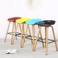 Contemporary Simple Counter Stools 29 Inch Indoor Bar Stool with Metal Leg Clearhalo 'Bar Furniture' 'Bar Stools' 'bar_stools' 'furniture_bar_stools' 'Kitchen & Dining Furniture' 'kitchen&dining_furn' 'kitchen' 'kitchen_furn' Furniture' 4182242