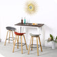Contemporary Simple Counter Stools 29 Inch Indoor Bar Stool with Metal Leg Clearhalo 'Bar Furniture' 'Bar Stools' 'bar_stools' 'furniture_bar_stools' 'Kitchen & Dining Furniture' 'kitchen&dining_furn' 'kitchen' 'kitchen_furn' Furniture' 4182257