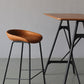 Industrial Leather Distressed Quilted Barstool Indoor Tall Stool with Bucket Seat Clearhalo 'Bar Furniture' 'Bar Stools' 'bar_stools' 'furniture_bar_stools' 'Kitchen & Dining Furniture' 'kitchen&dining_furn' 'kitchen' 'kitchen_furn' Furniture' 4182270