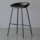 Industrial Leather Distressed Quilted Barstool Indoor Tall Stool with Bucket Seat Blackish Green 1 Piece Clearhalo 'Bar Furniture' 'Bar Stools' 'bar_stools' 'furniture_bar_stools' 'Kitchen & Dining Furniture' 'kitchen&dining_furn' 'kitchen' 'kitchen_furn' Furniture' 4182281