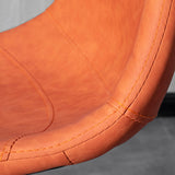 Rotatable and Liftable Counter Stool Industrial Leather Cushion Bar Stool Clearhalo 'Bar Furniture' 'Bar Stools' 'bar_stools' 'furniture_bar_stools' 'Kitchen & Dining Furniture' 'kitchen&dining_furn' 'kitchen' 'kitchen_furn' Furniture' 4182369