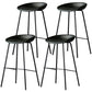 Industrial Leather Distressed Quilted Barstool Living Room Bar Stool with Bucket Seat Dark Green Set of 4 Clearhalo 'Bar Furniture' 'Bar Stools' 'bar_stools' 'furniture_bar_stools' 'Kitchen & Dining Furniture' 'kitchen&dining_furn' 'kitchen' 'kitchen_furn' Furniture' 4182552