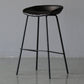 Industrial Leather Distressed Quilted Barstool Living Room Bar Stool with Bucket Seat Textured Black 1 Piece Clearhalo 'Bar Furniture' 'Bar Stools' 'bar_stools' 'furniture_bar_stools' 'Kitchen & Dining Furniture' 'kitchen&dining_furn' 'kitchen' 'kitchen_furn' Furniture' 4182553